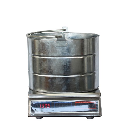 Traditional Galvanized Metal Mop Bucket