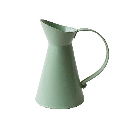 Galvanized iron Powder paint finish Retro Jug