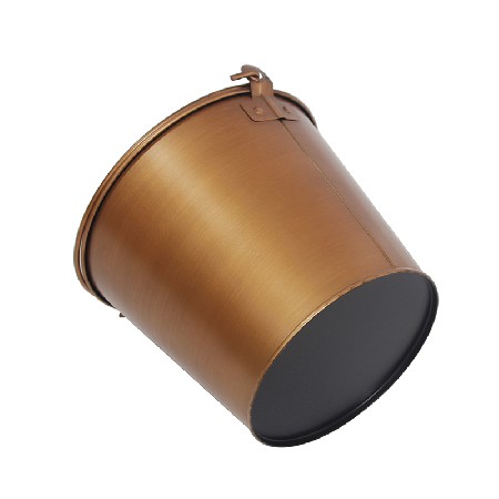 Copper Finish Galvanized metal beer bucket