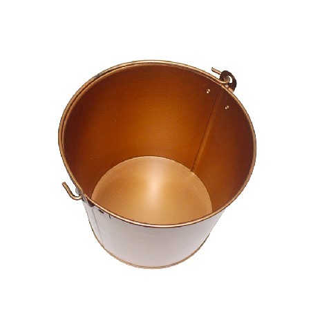 Copper Finish Galvanized metal beer bucket