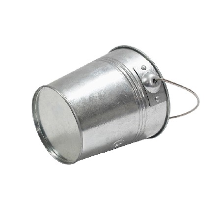 Party Accessories And Decoration Small galvanized metal bucket with handle