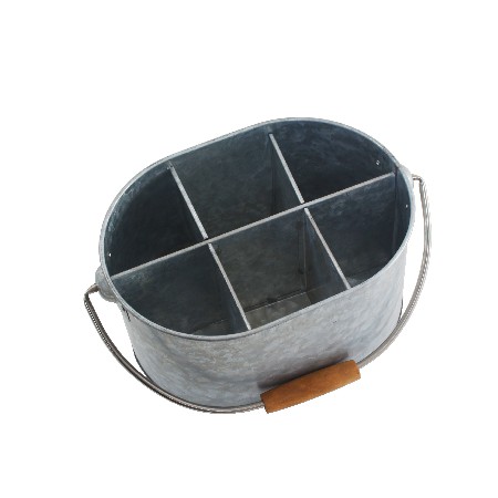 Hot Sale Galvanized metal beer caddy