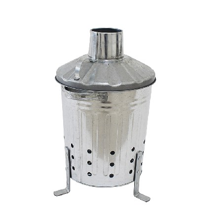 Galvanized metal 12L small incinerator