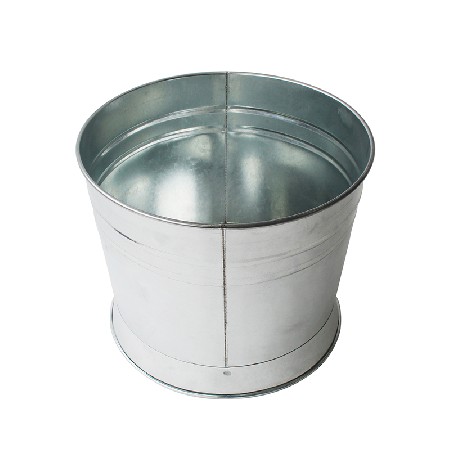 Wholesale Iron Sliver Custom Logo Galvanized pail bucket