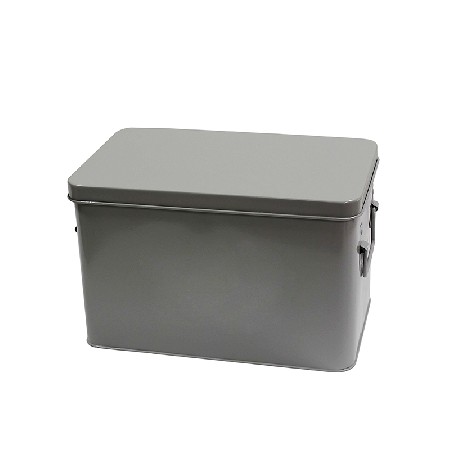 Powder-coated finish Vintage Metal Housewares First Aid Medicine Storage Box