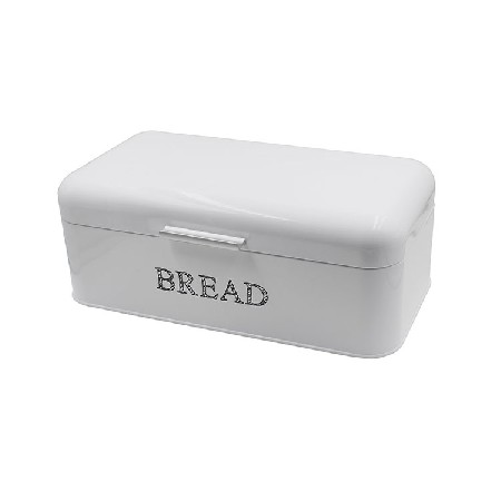 White Bread Box Extra Large Storage Container for Loaves, Bagels, Chips