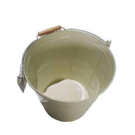 Galvanized Steel fireplace coal Bucket with Handles