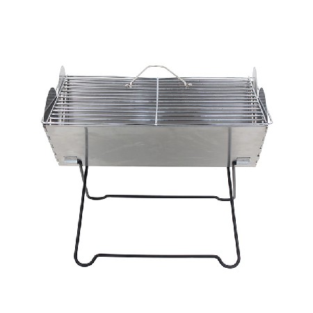 Portable Stainless Steel Folding Charcoal BBQ Grill