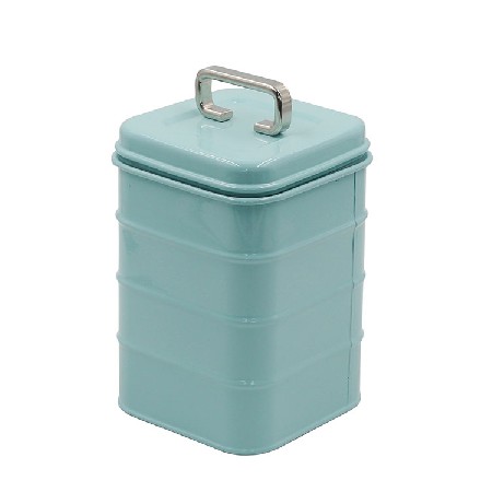 Galvanized Metal Kitchen Food Storage Container