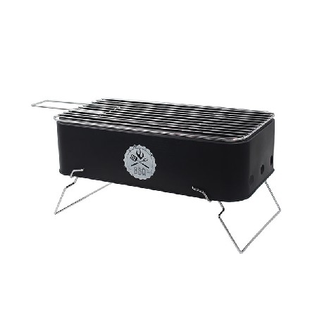 Quality steel construction Portable Tabletop Charcoal Grill for backyard barbeque