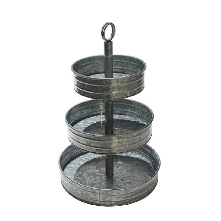 Decor Cupcake Stand Coffee Bar Accessories Rustic Kitchen Tiered Tray